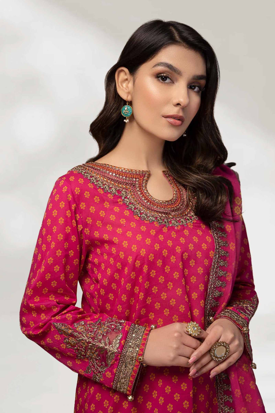 Maria. B. Premium 3 Piece Printed Lawn Suit