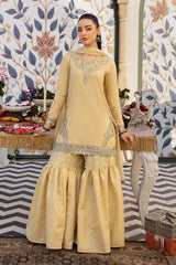 Maria. B. Embroidered Dobby Lawn Suit