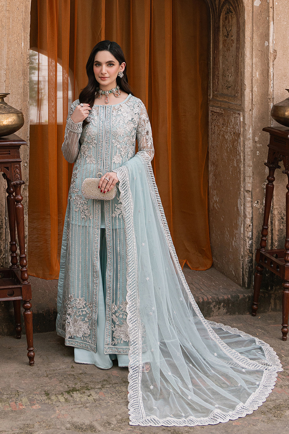 Azure Luxury Embroidered Collection