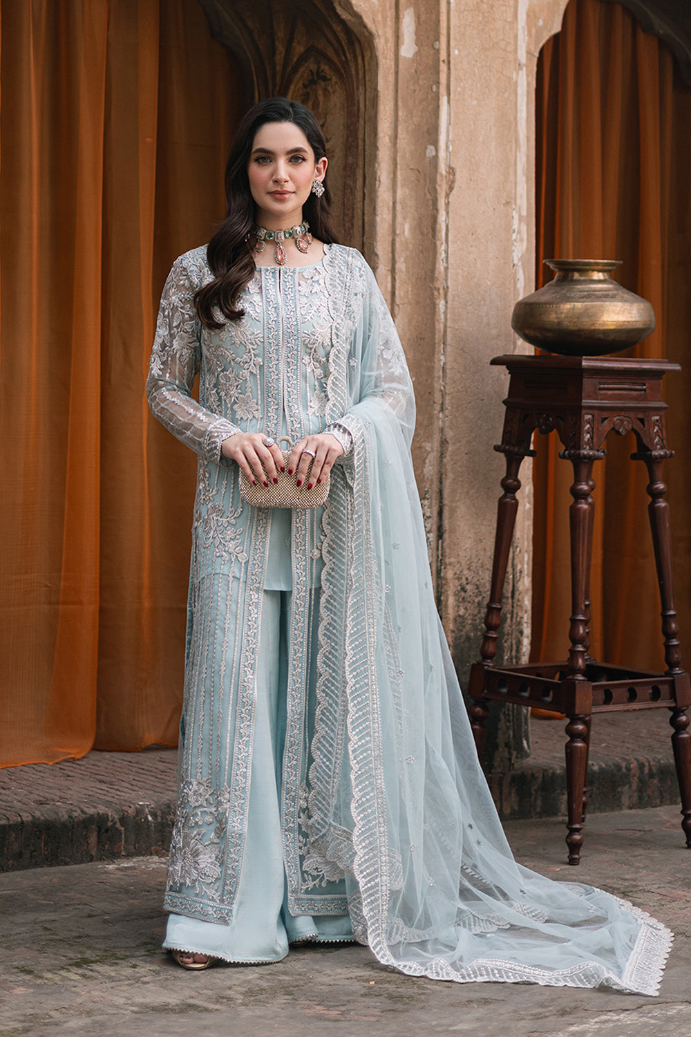 Azure Luxury Embroidered Collection