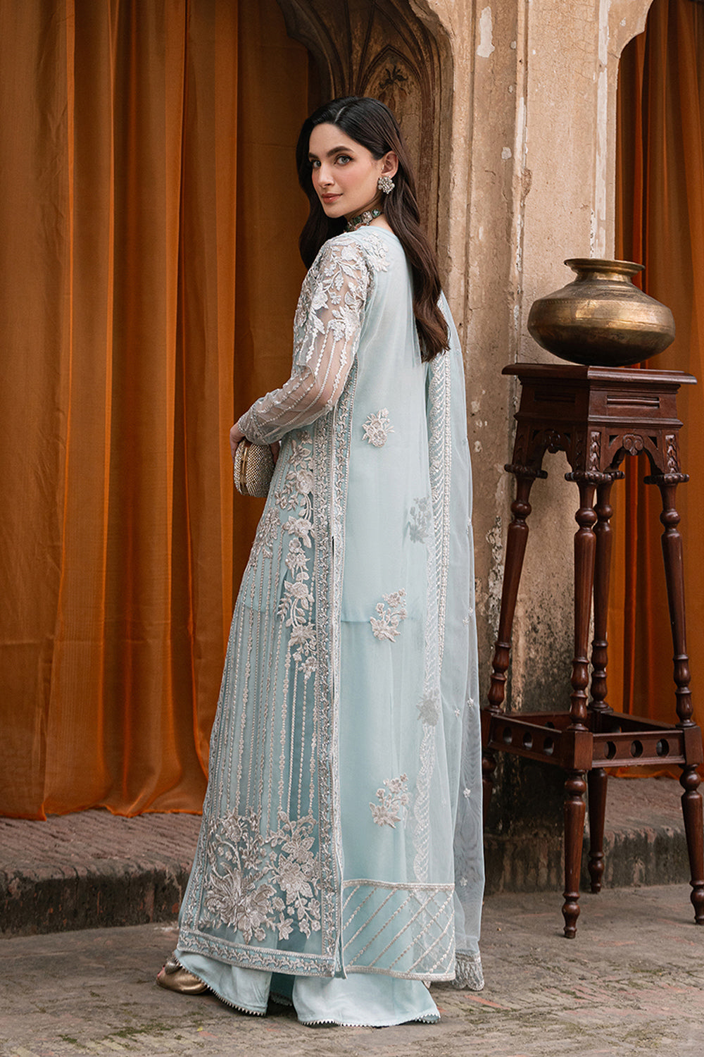 Azure Luxury Embroidered Collection