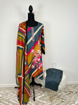 Pakistani Embroidered Luxury  Lawn ready to ship