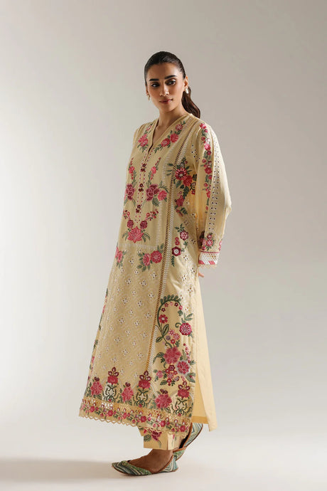 Ethnic Embroidered 2pc Kurti