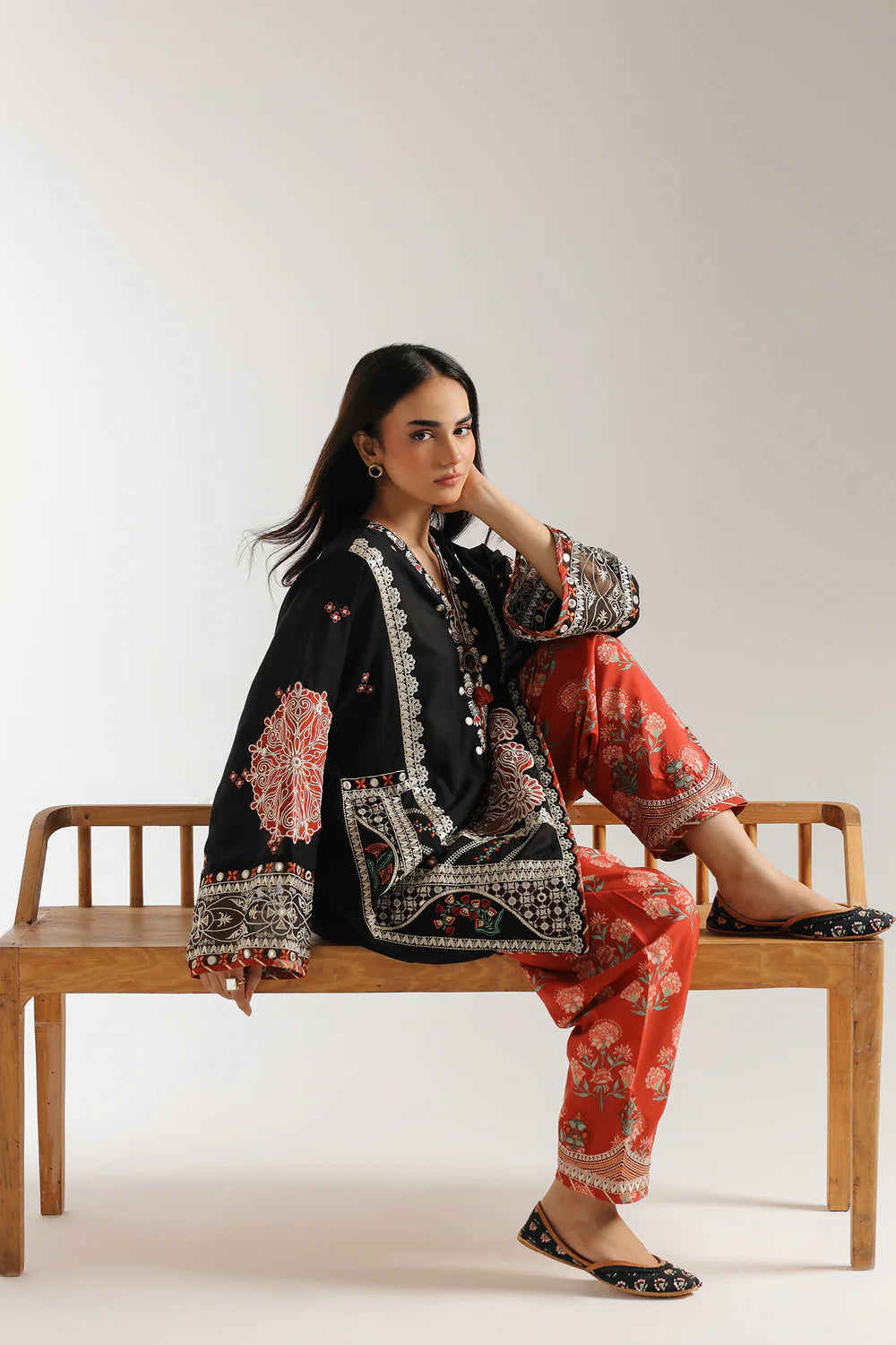 Ethnic Embroidered 2pc