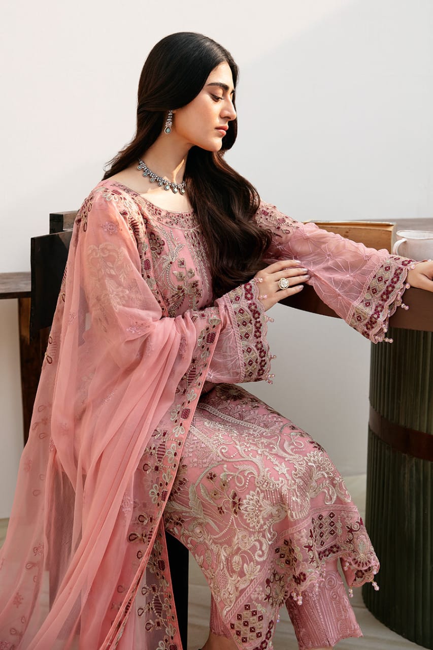 Chevron By Ramsha Chiffon Collection