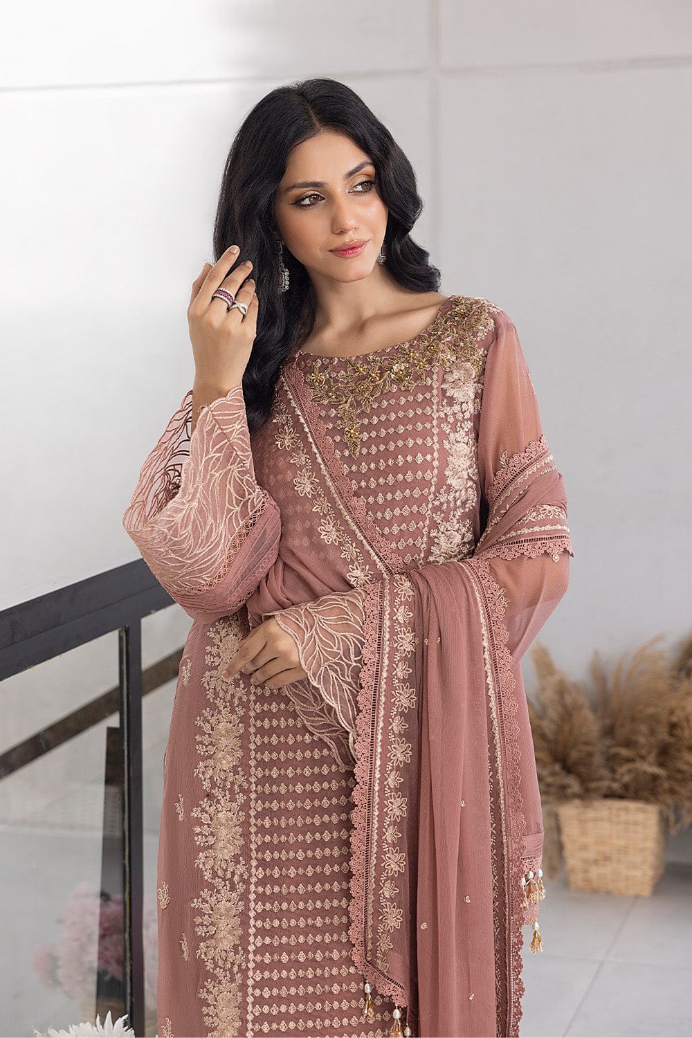 Azure Luxury Embroidered Collection