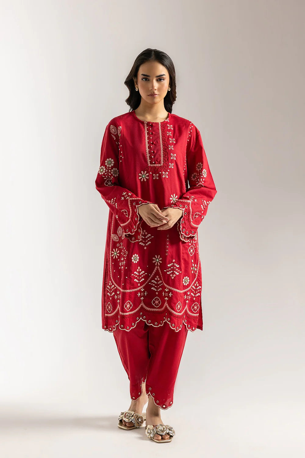 Ethnic Embroidered 2pc
