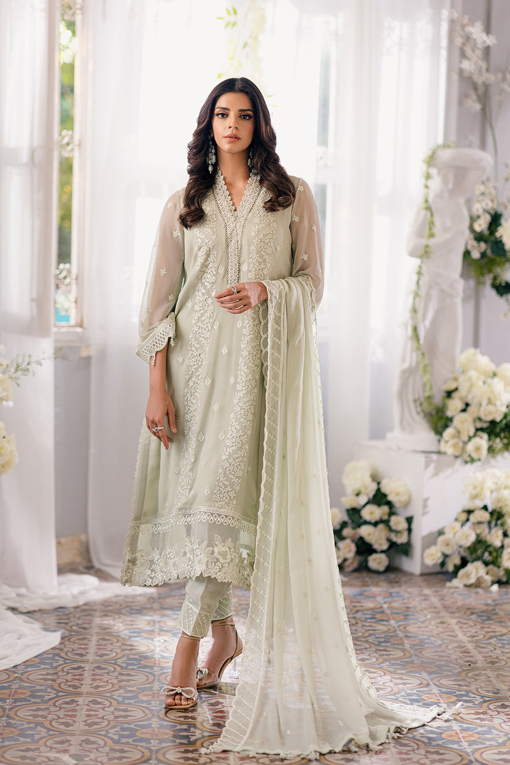 Azure Luxury Embroidered Collection