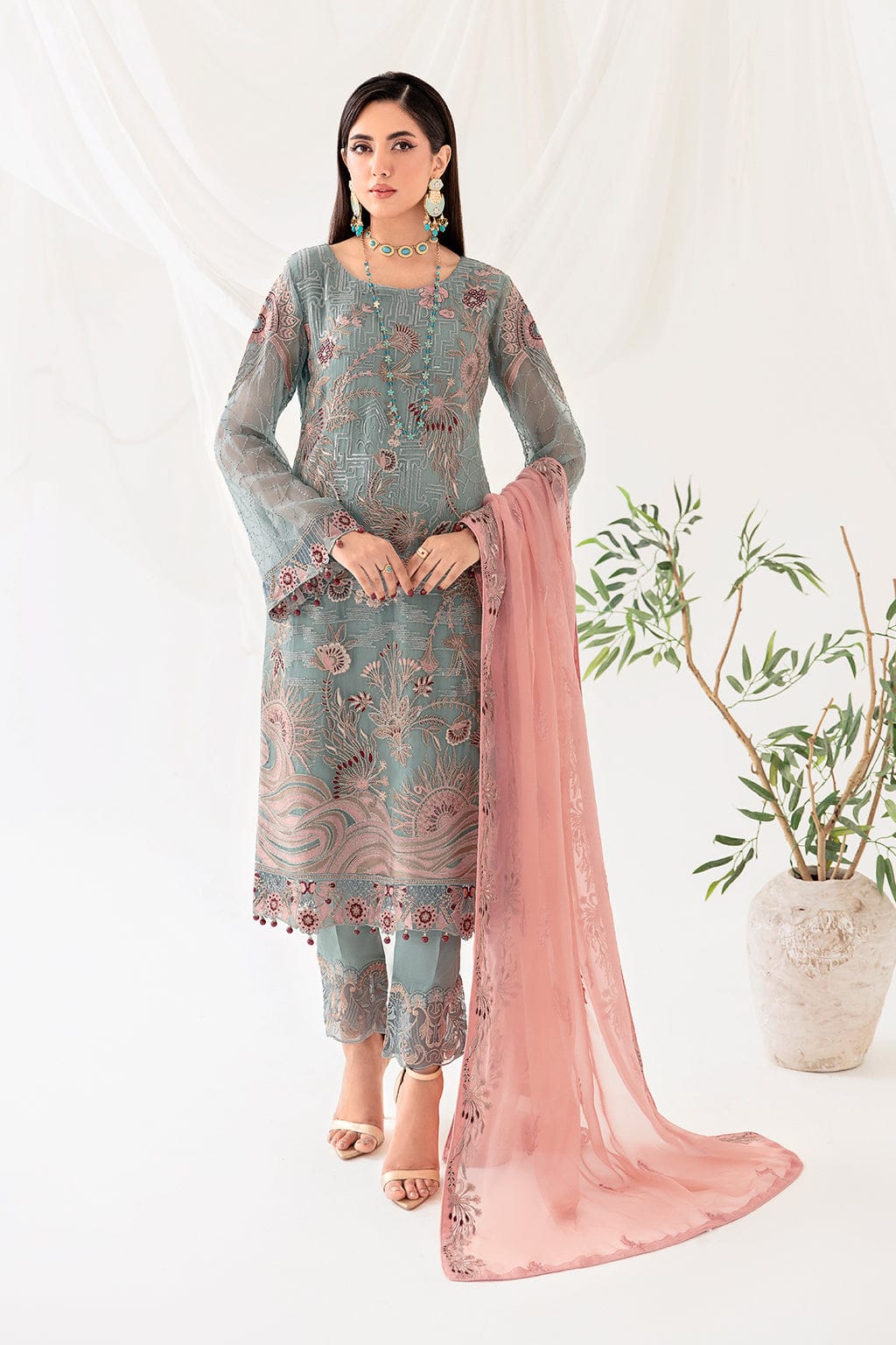 Rangoon By Ramsha Chiffon Collection
