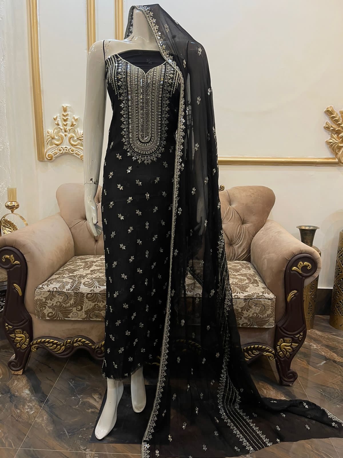Pakistani Embroidered Party wear Ready To Ship
