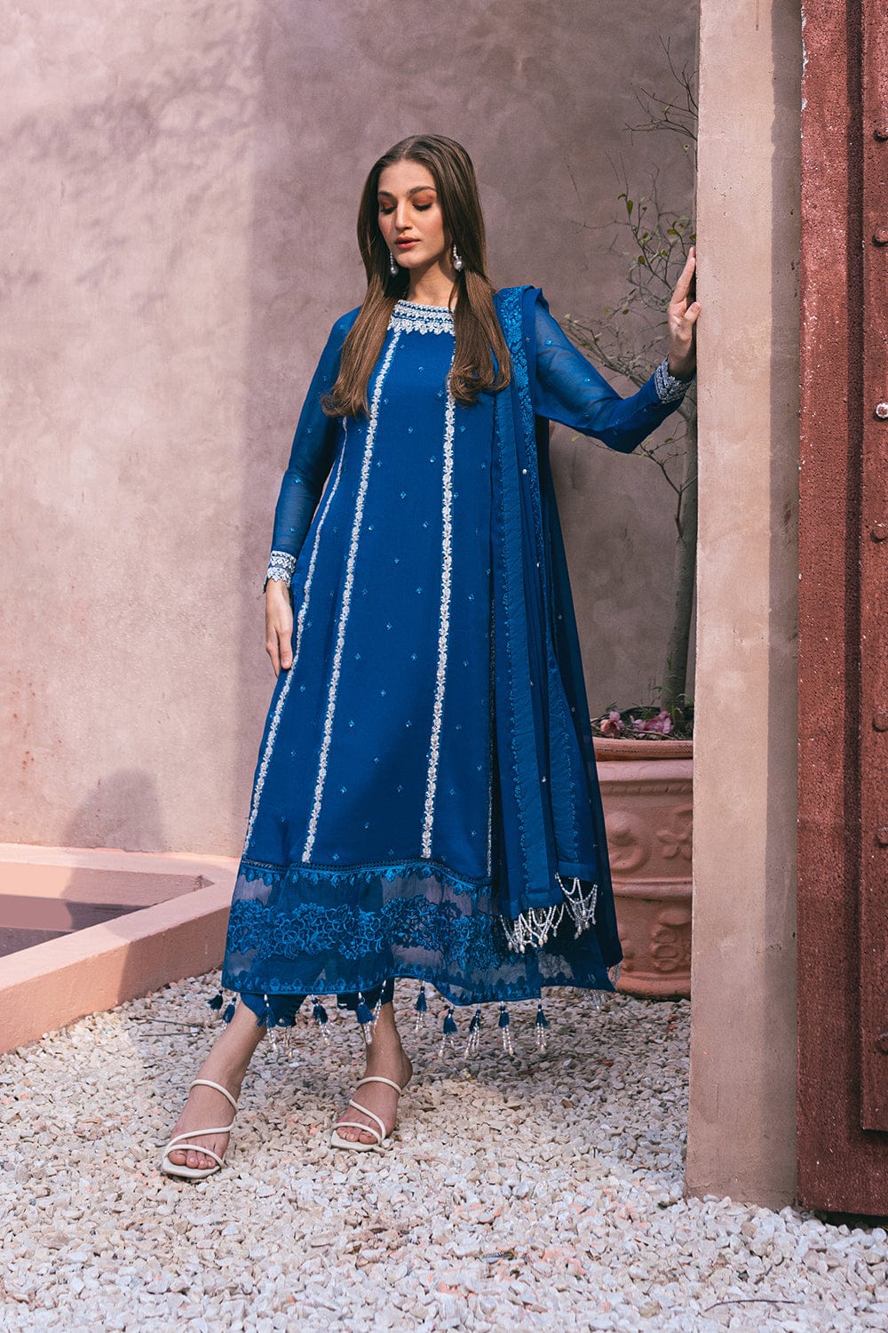 Azure Luxury Embroidered Collection