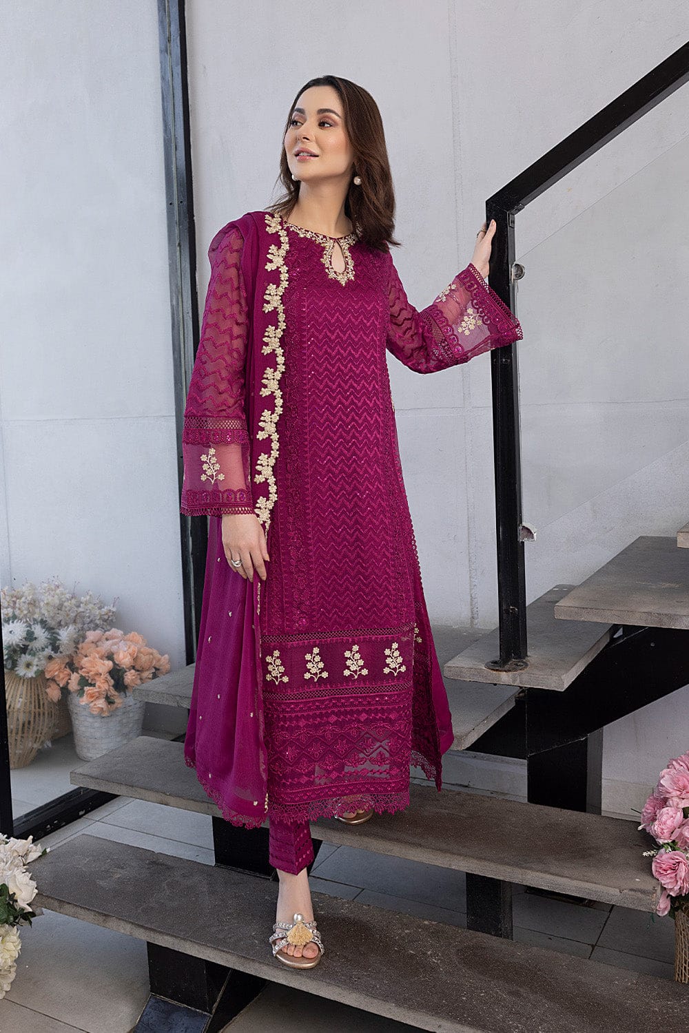 Azure Luxury Embroidered Collection