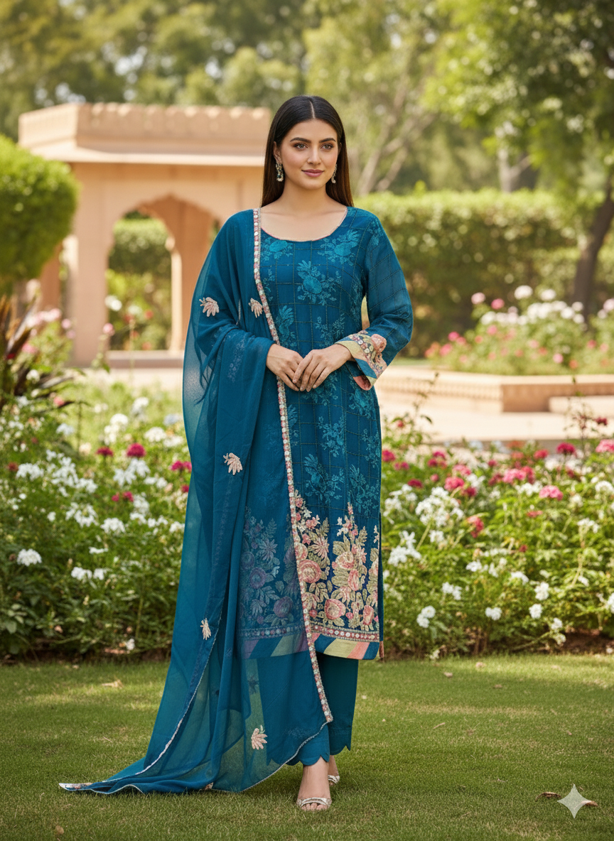 Pakistani Embroidered Party wear Ready To Ship