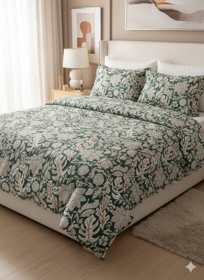 Pakistani King Size Bedsheet