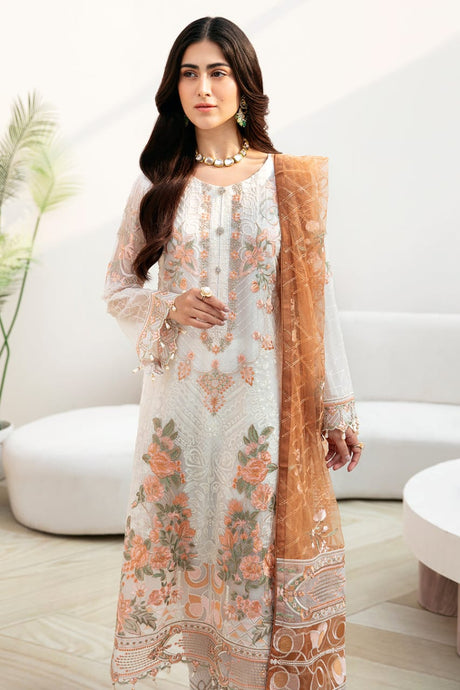 Chevron By Ramsha Chiffon Collection