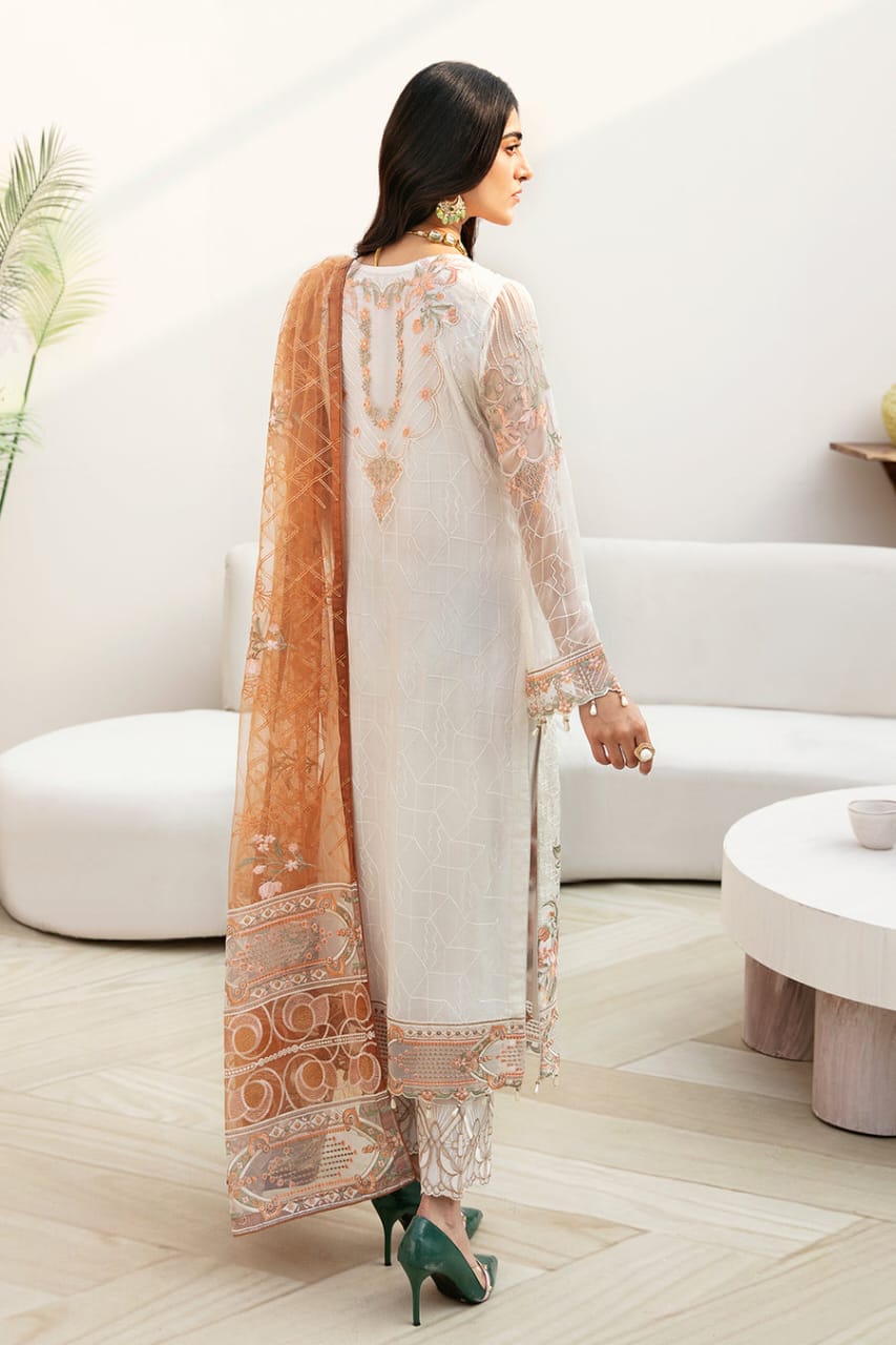 Chevron By Ramsha Chiffon Collection
