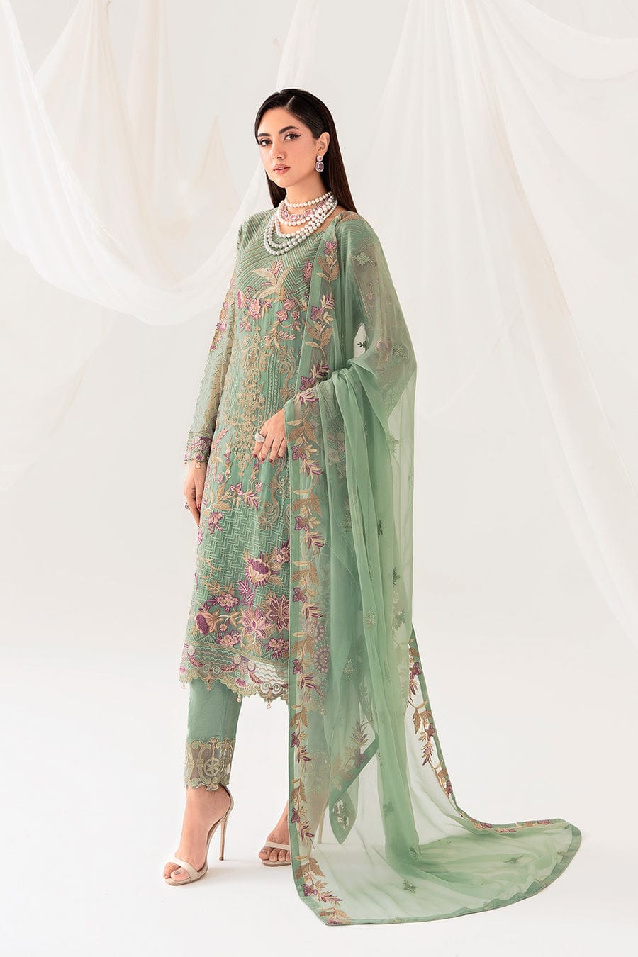Rangoon By Ramsha Chiffon Collection