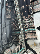 Pakistani Embroidered Luxury  Lawn ready to ship