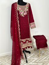 Pakistani Embroidered Party wear Ready To Ship