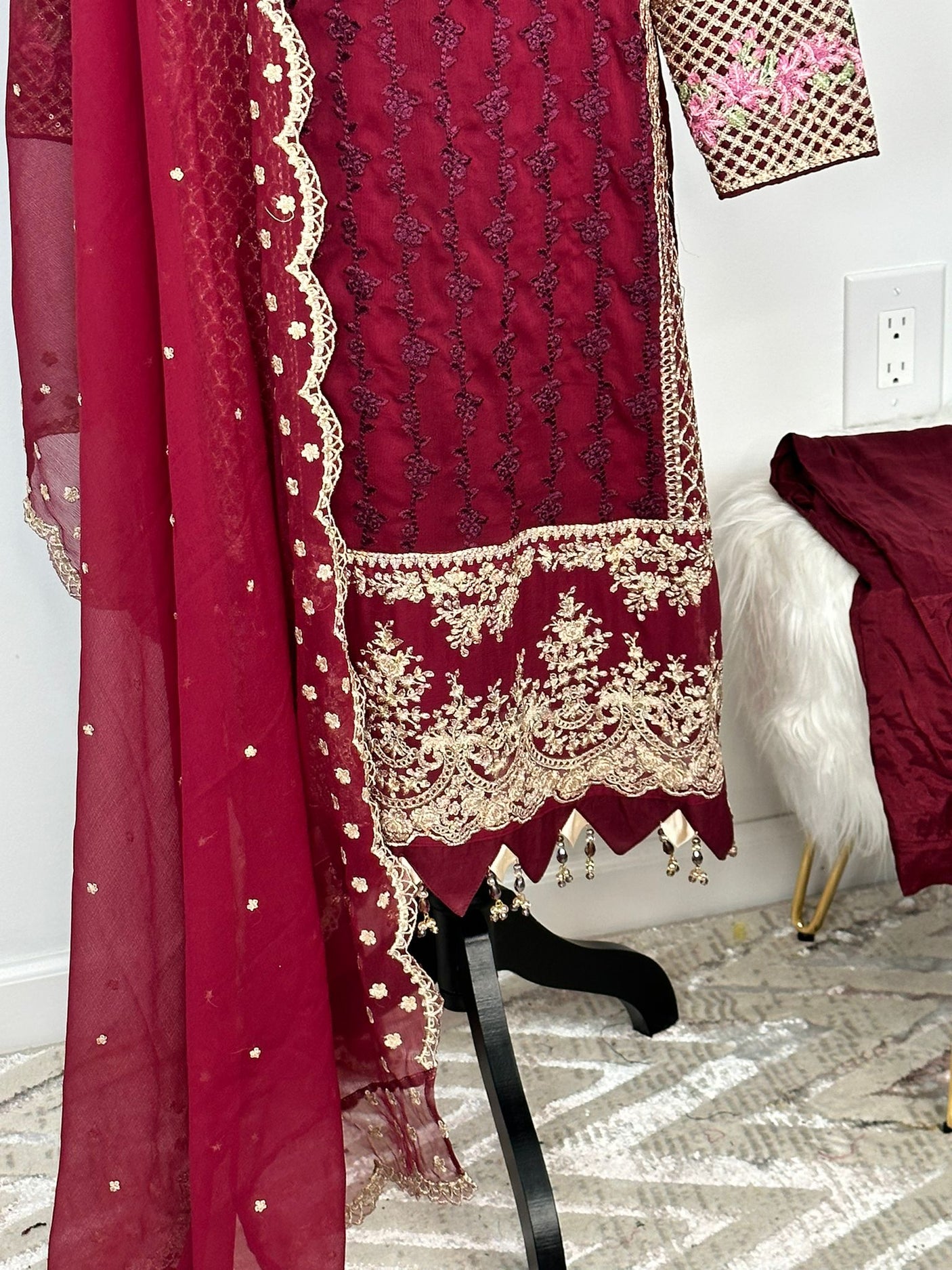 Pakistani Embroidered Party wear Ready To Ship