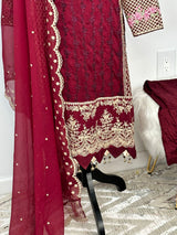 Pakistani Embroidered Party wear Ready To Ship