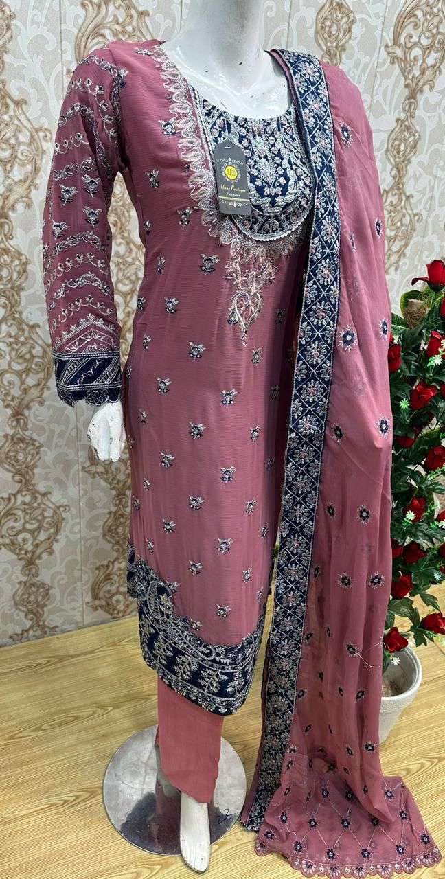 Pakistani Embroidered Party wear Ready To Ship