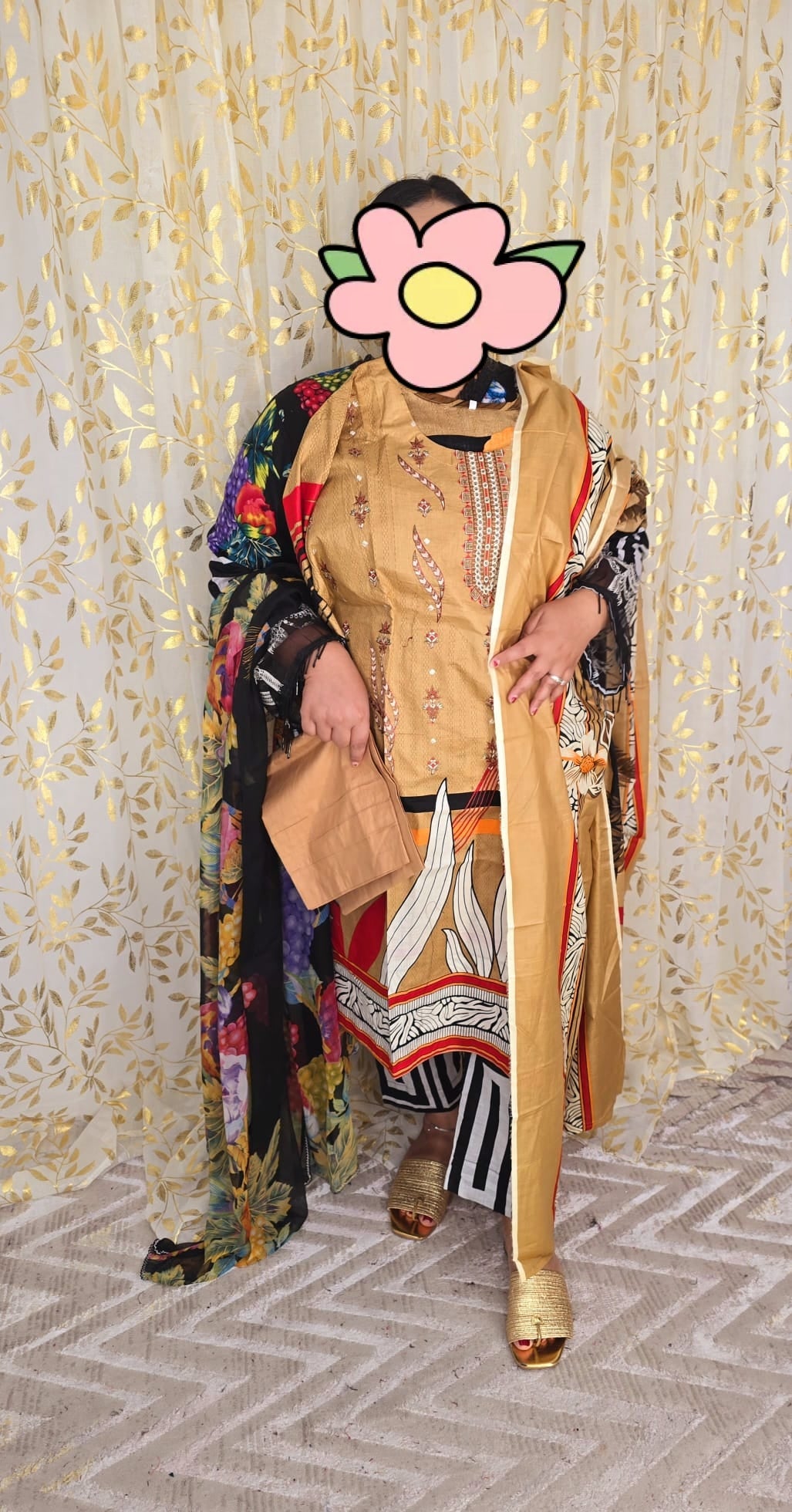 Pakistani Embroidered Lawn ready to ship