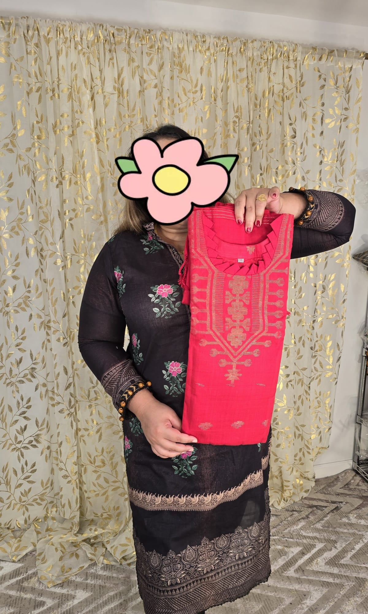 Bangladeshi Jamdani salwar kamiz