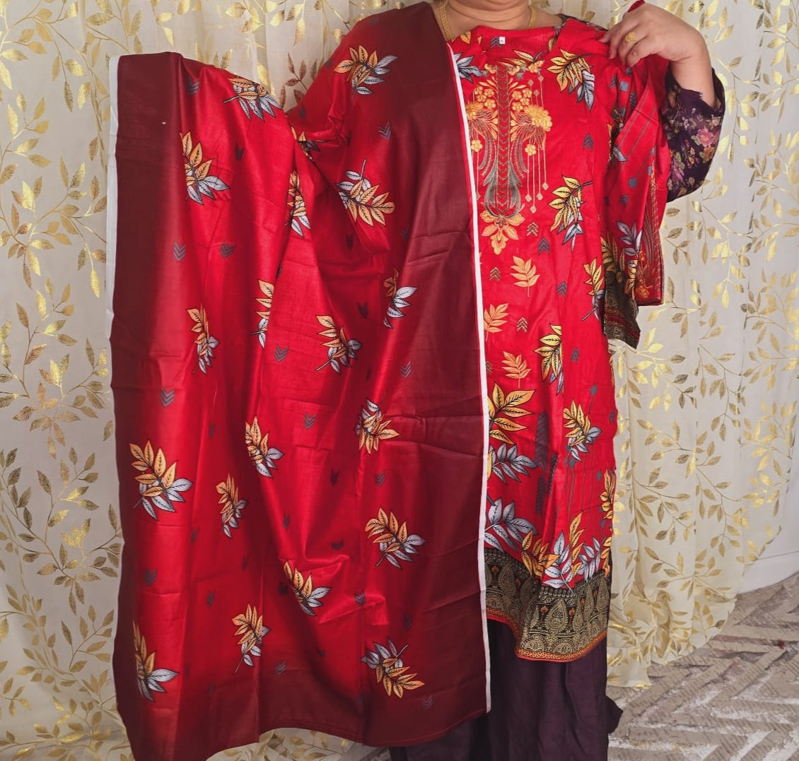 Pakistani Embroidered Lawn ready to ship