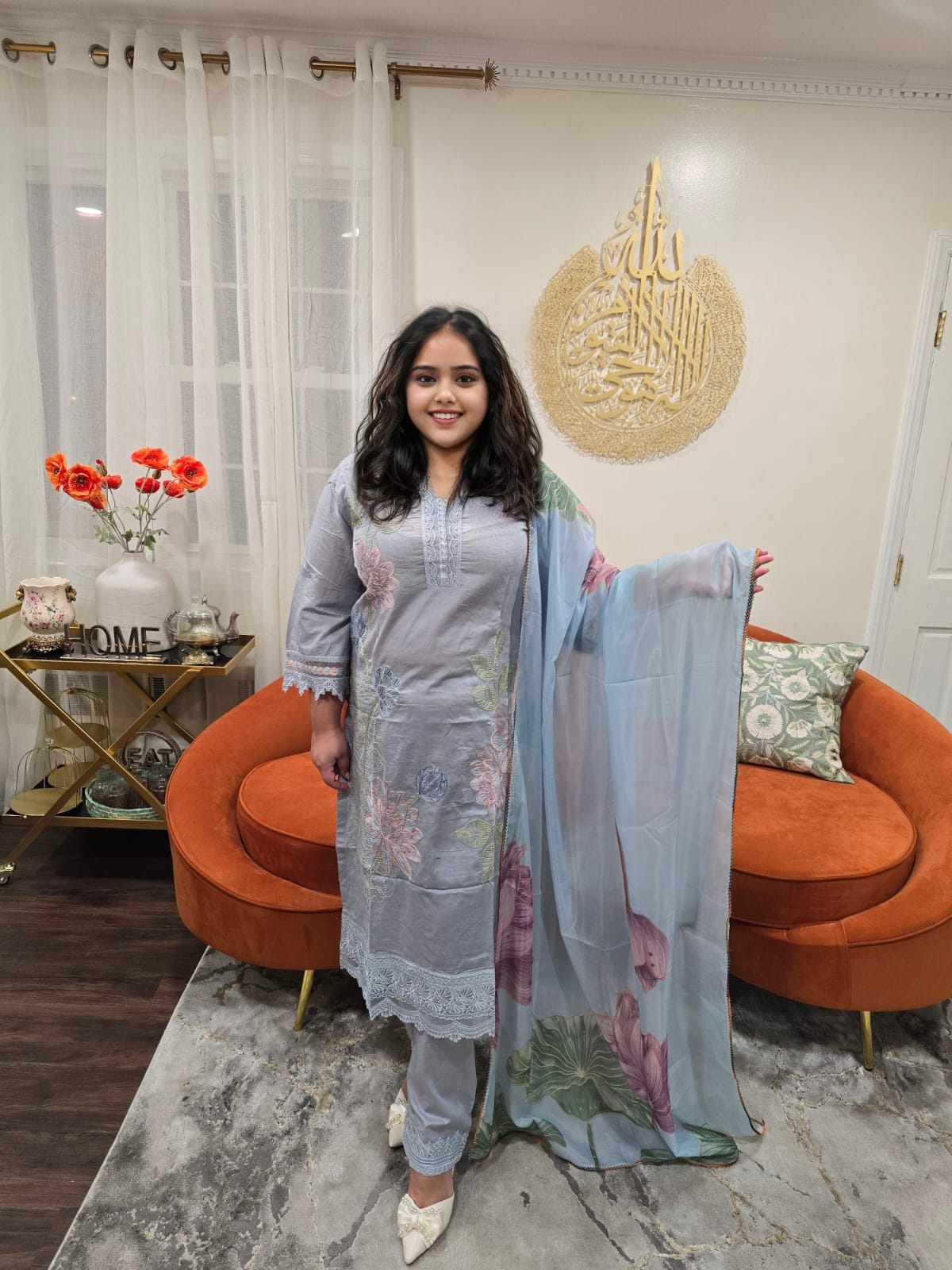 Luxury Embroidered Lawn Ready To Ship