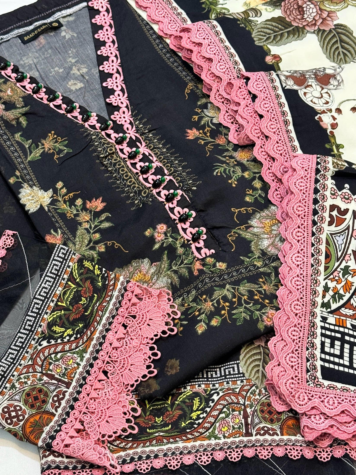 Zima Stitched Luxury Linen By Baad e Saba Lawn Collection