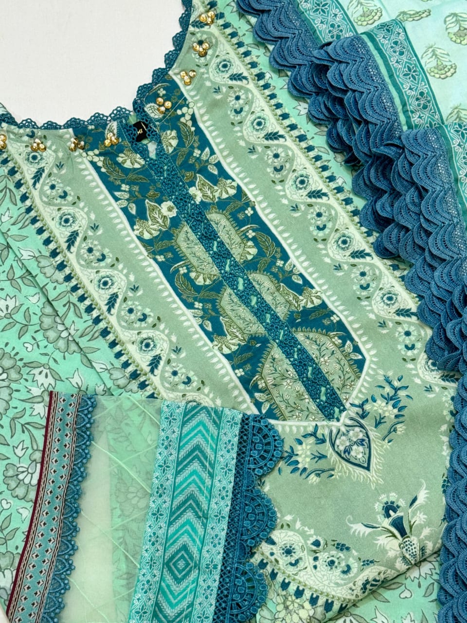 Zima Stitched Luxury Linen By Baad e Saba Lawn Collection