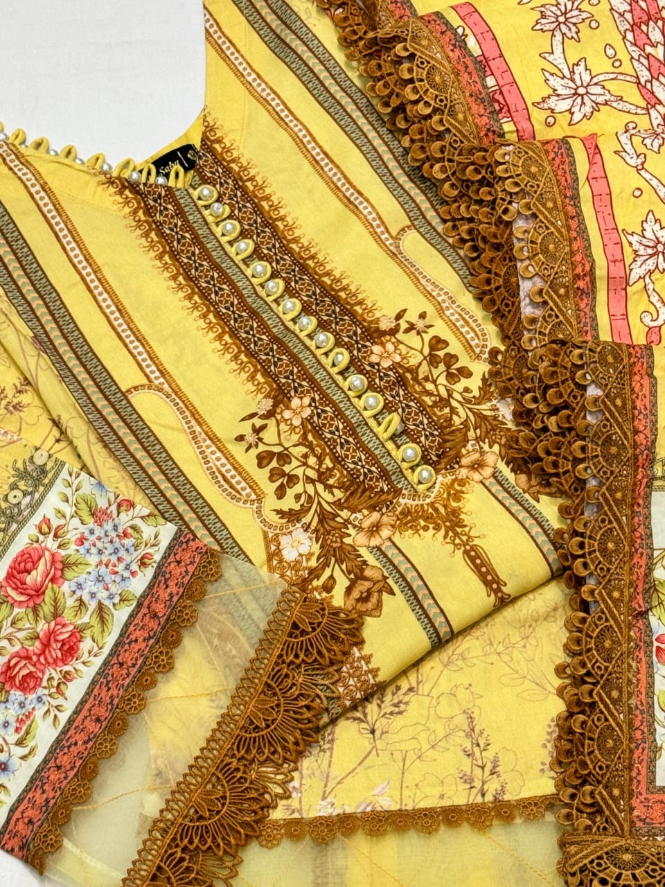 Zima Stitched Luxury Linen By Baad e Saba Lawn Collection