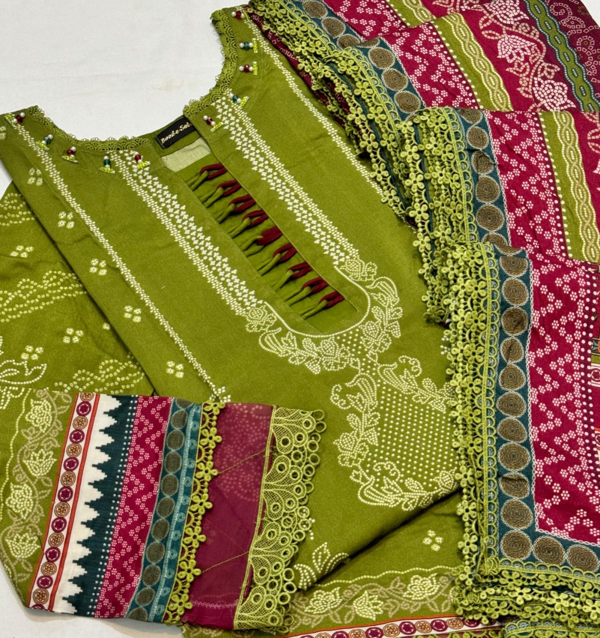 Zima Stitched Luxury Linen By Baad e Saba Lawn Collection