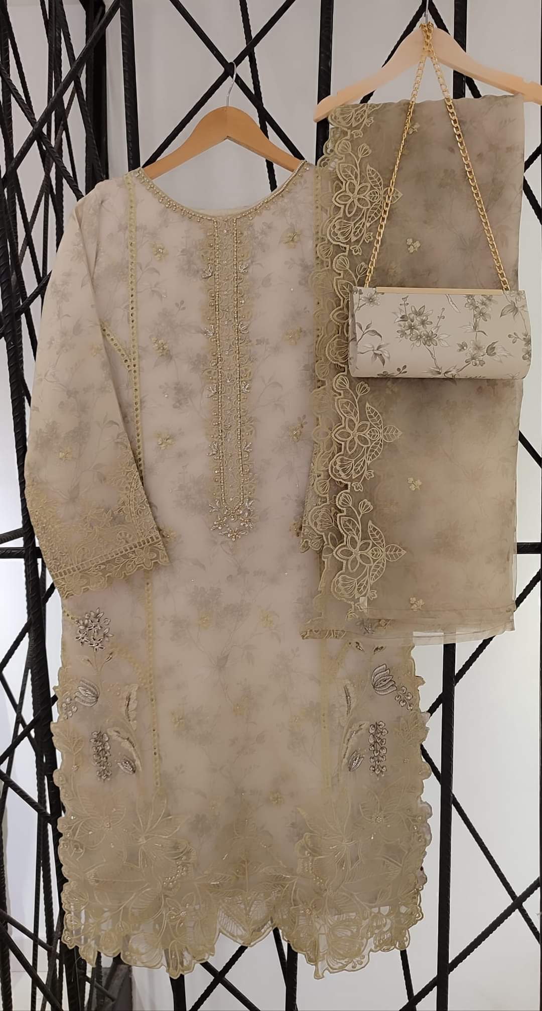 Jahira Stitched Organza Collection BY Tawakkal