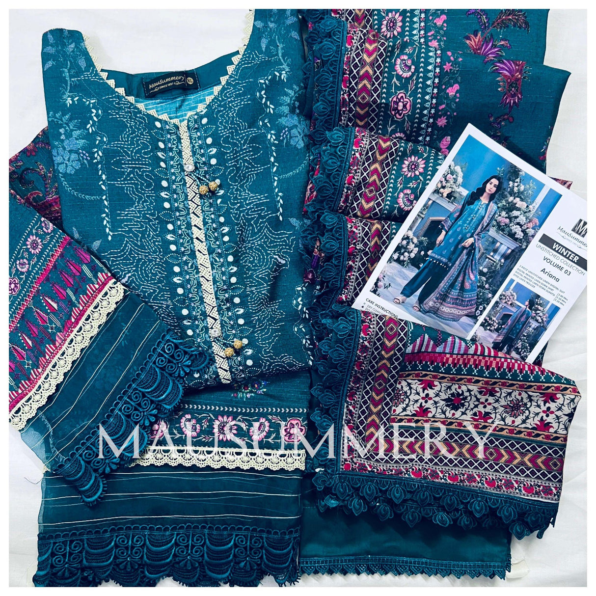 Mausummery Winter Lawn Ready To Ship