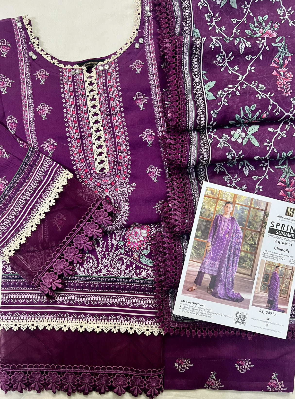 Mausummery Luxury Lawn Collection