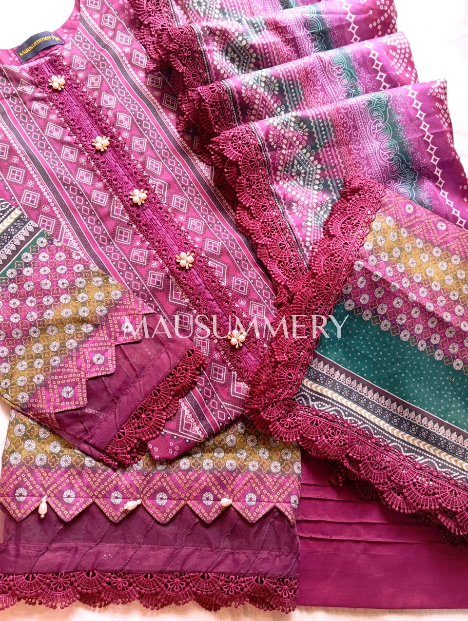 Mausummery Summer Lawn Ready To Ship