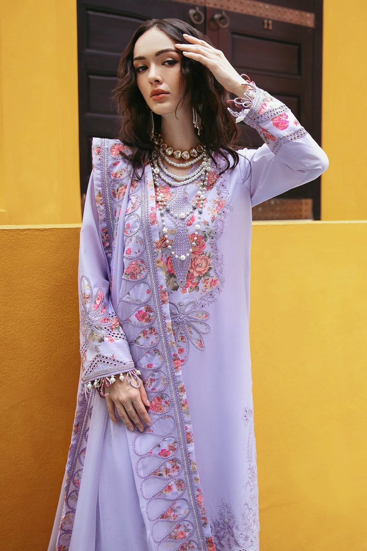 Charizma Embroidered Lawn Suit