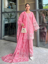 Mohagni Luxury  Embroidered Lawn