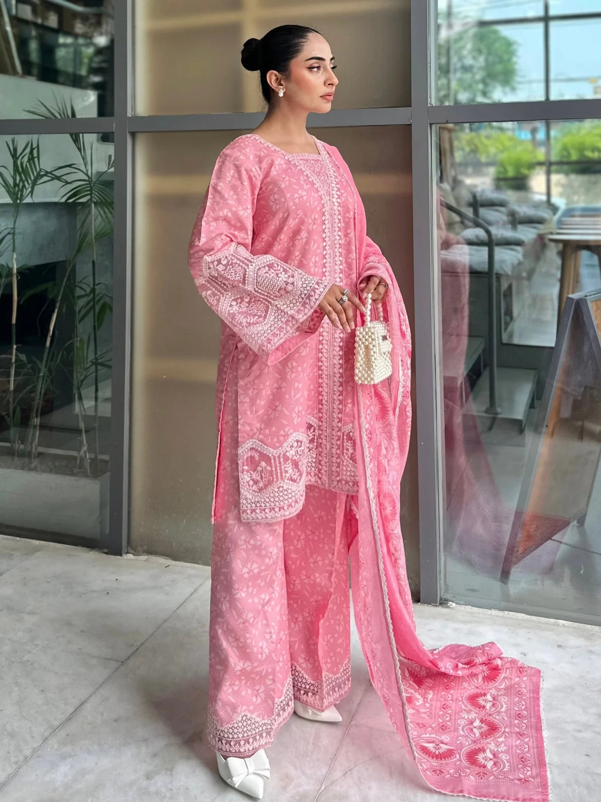 Mohagni Luxury  Embroidered Lawn