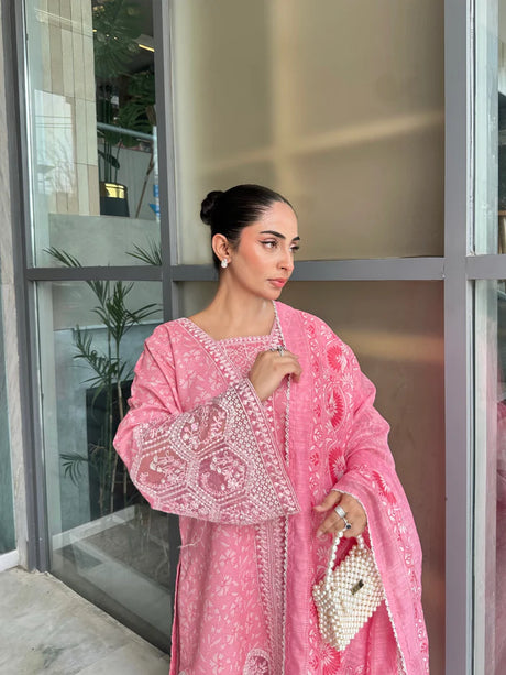 Mohagni Luxury  Embroidered Lawn