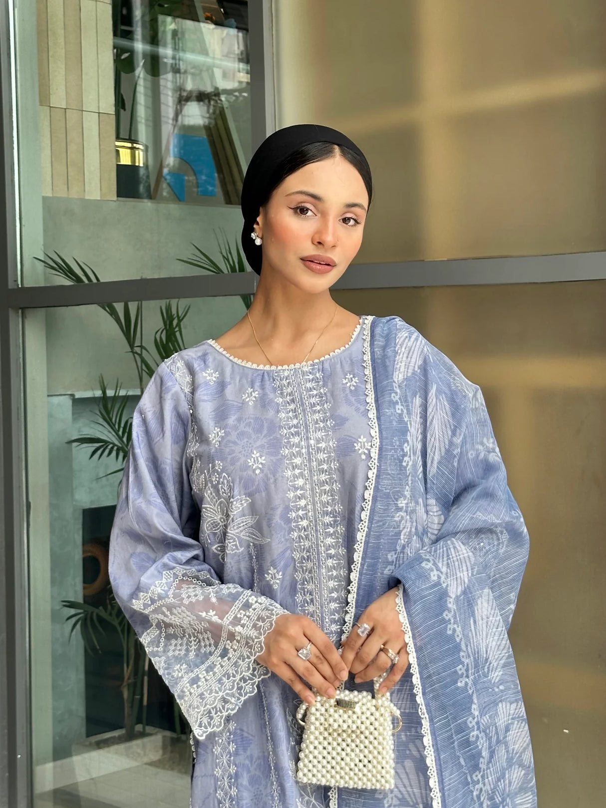 Mohagni Luxury  Embroidered Lawn