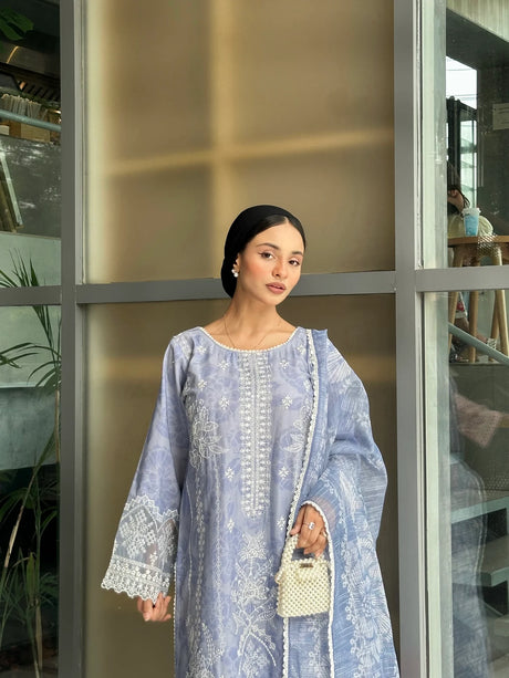Mohagni Luxury  Embroidered Lawn
