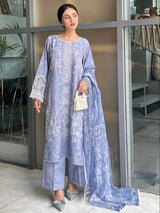 Mohagni Luxury  Embroidered Lawn