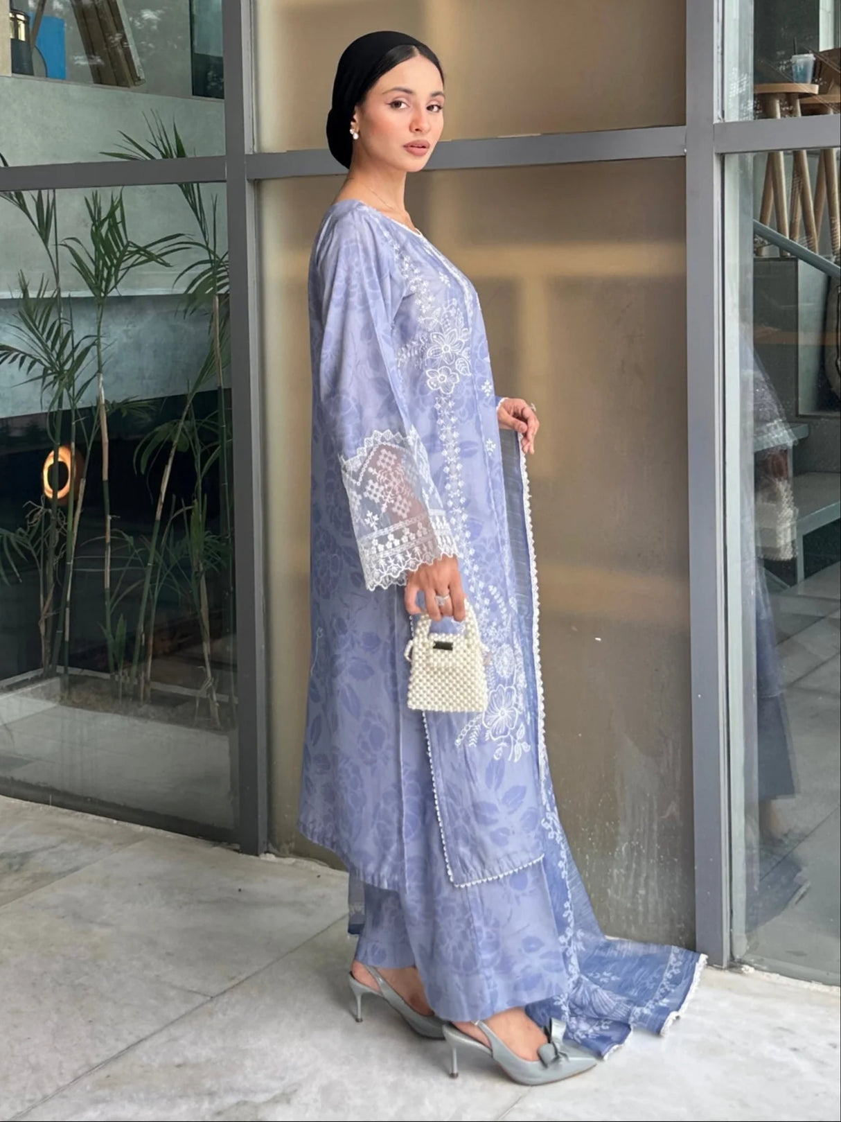 Mohagni Luxury  Embroidered Lawn
