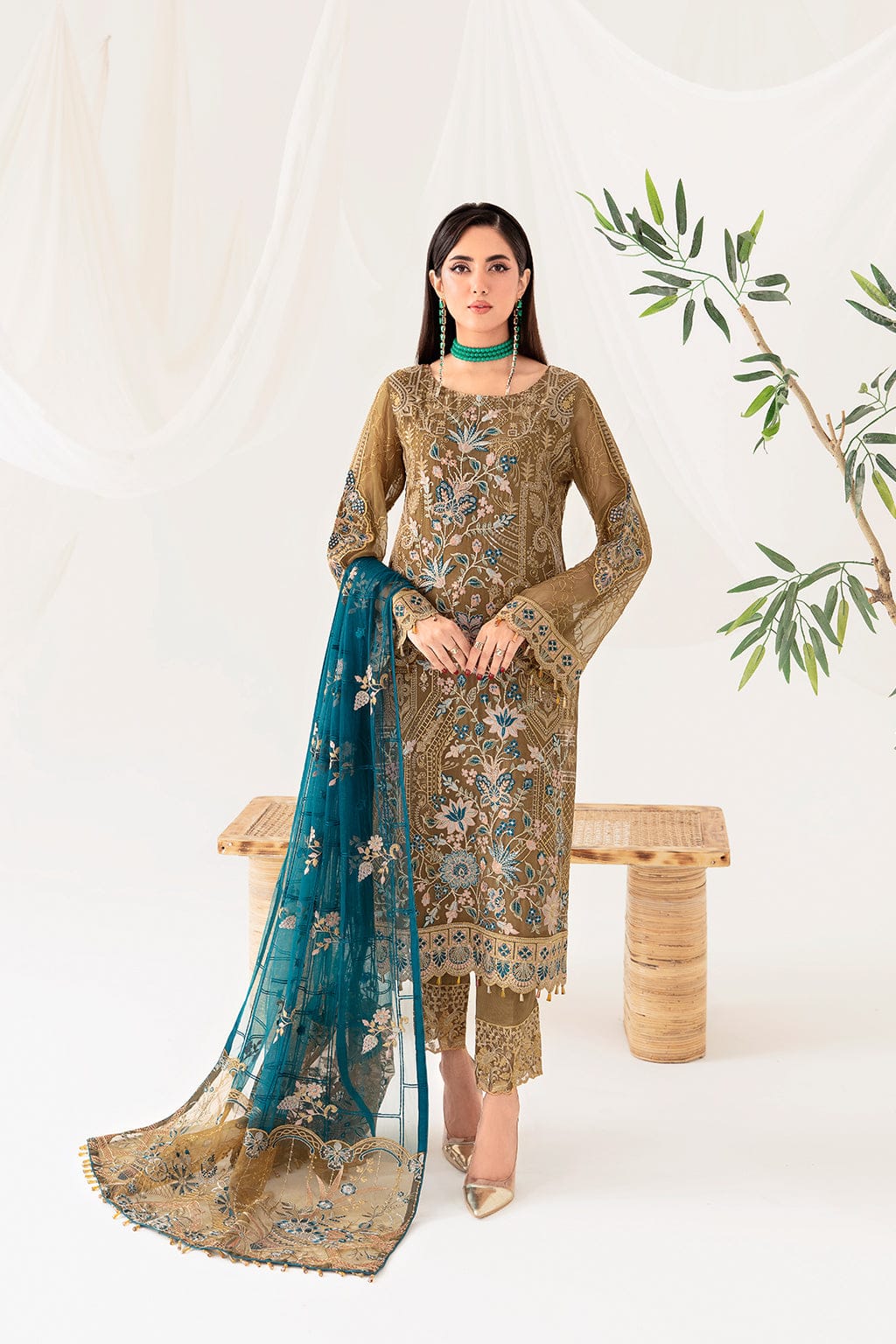 Rangoon By Ramsha Chiffon Collection