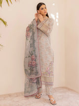 Mohagni Luxury  Embroidered Lawn