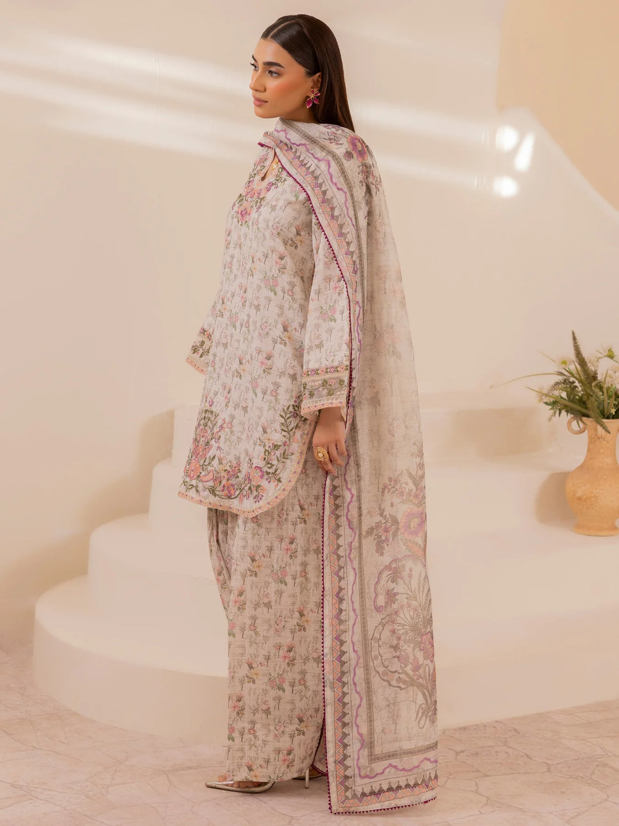 Mohagni Luxury  Embroidered Lawn