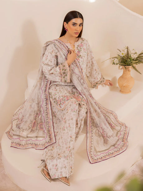 Mohagni Luxury  Embroidered Lawn